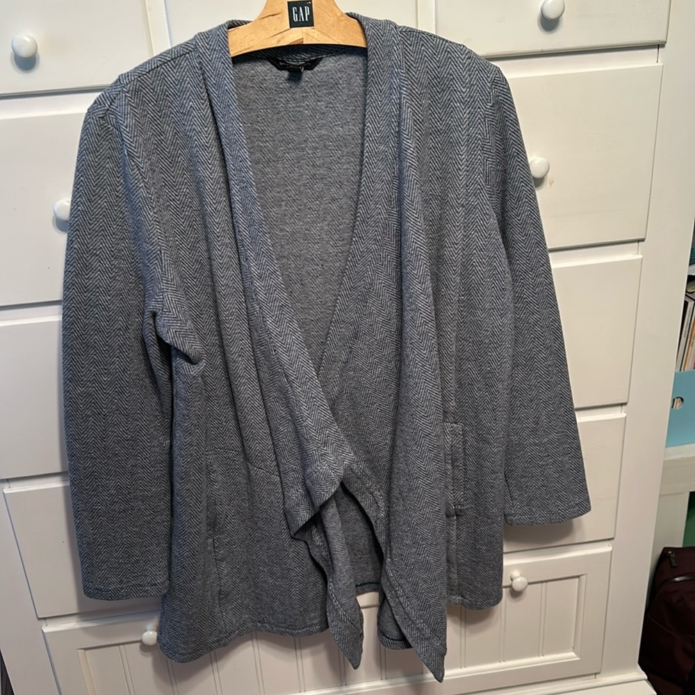 Banana Republic factory open front sweater jacket- size large